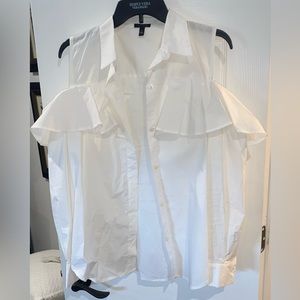 Ann Tayler Cold Shoulder Blouse *NEW*